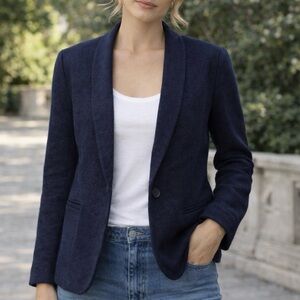 LOFT Classic Navy Blazer